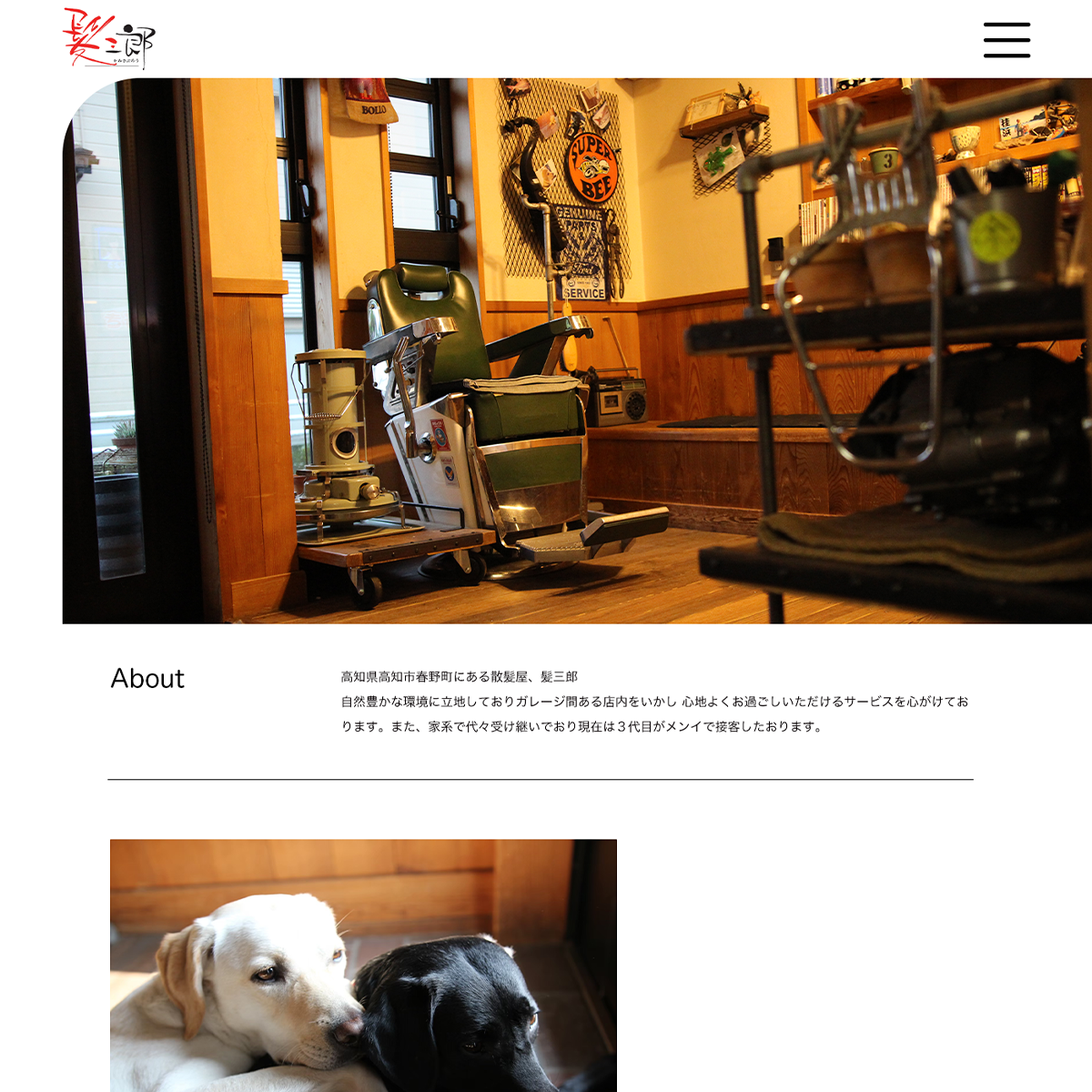 Webサイトの例